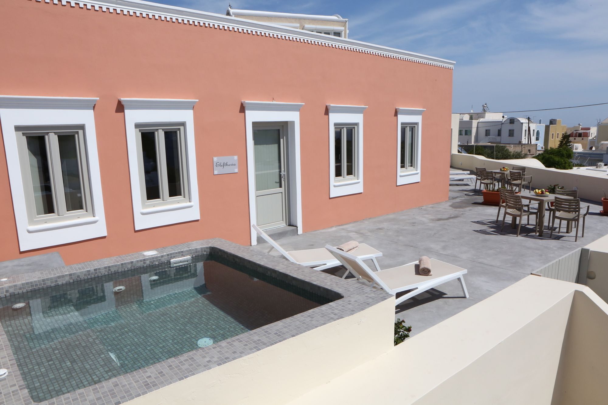 Ferienwohnung Nomikos Mansion Karterados  Exterior foto